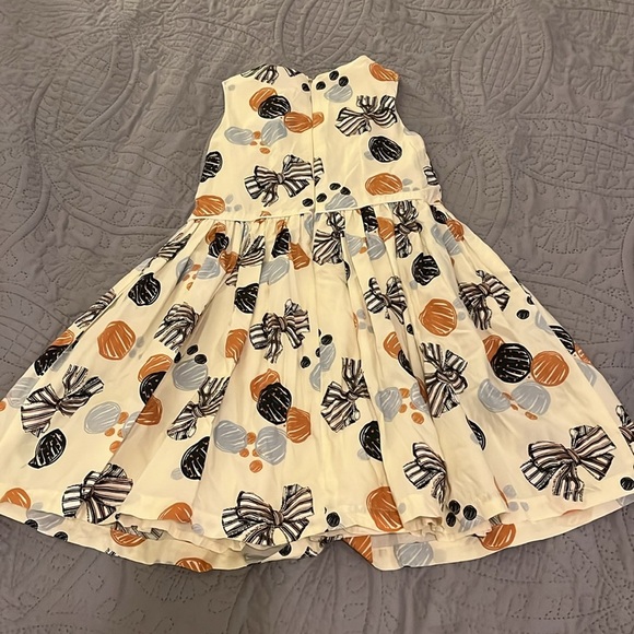 Primigi Cream Sleeveless A-line Sundress - Picture 4 of 4
